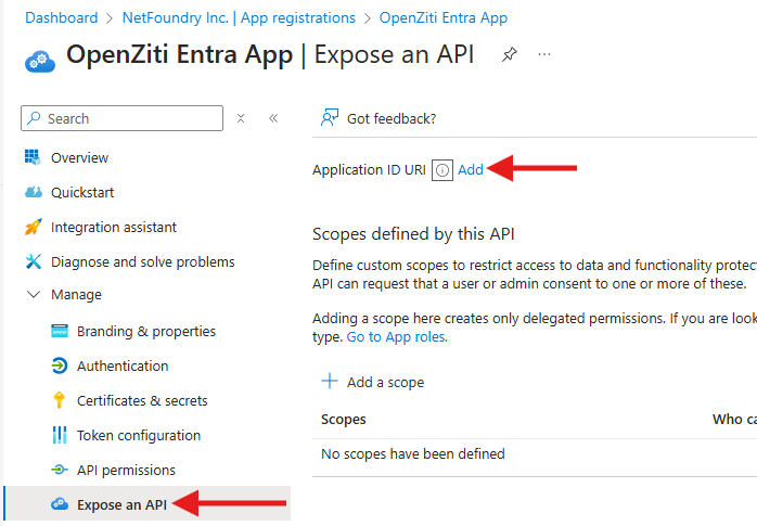 Entra icon